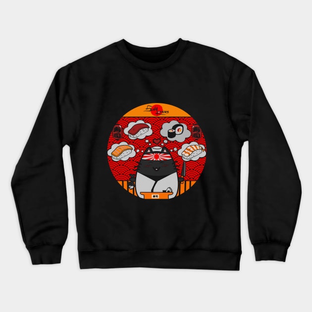 Sushi Lovers Crewneck Sweatshirt by Genesis993